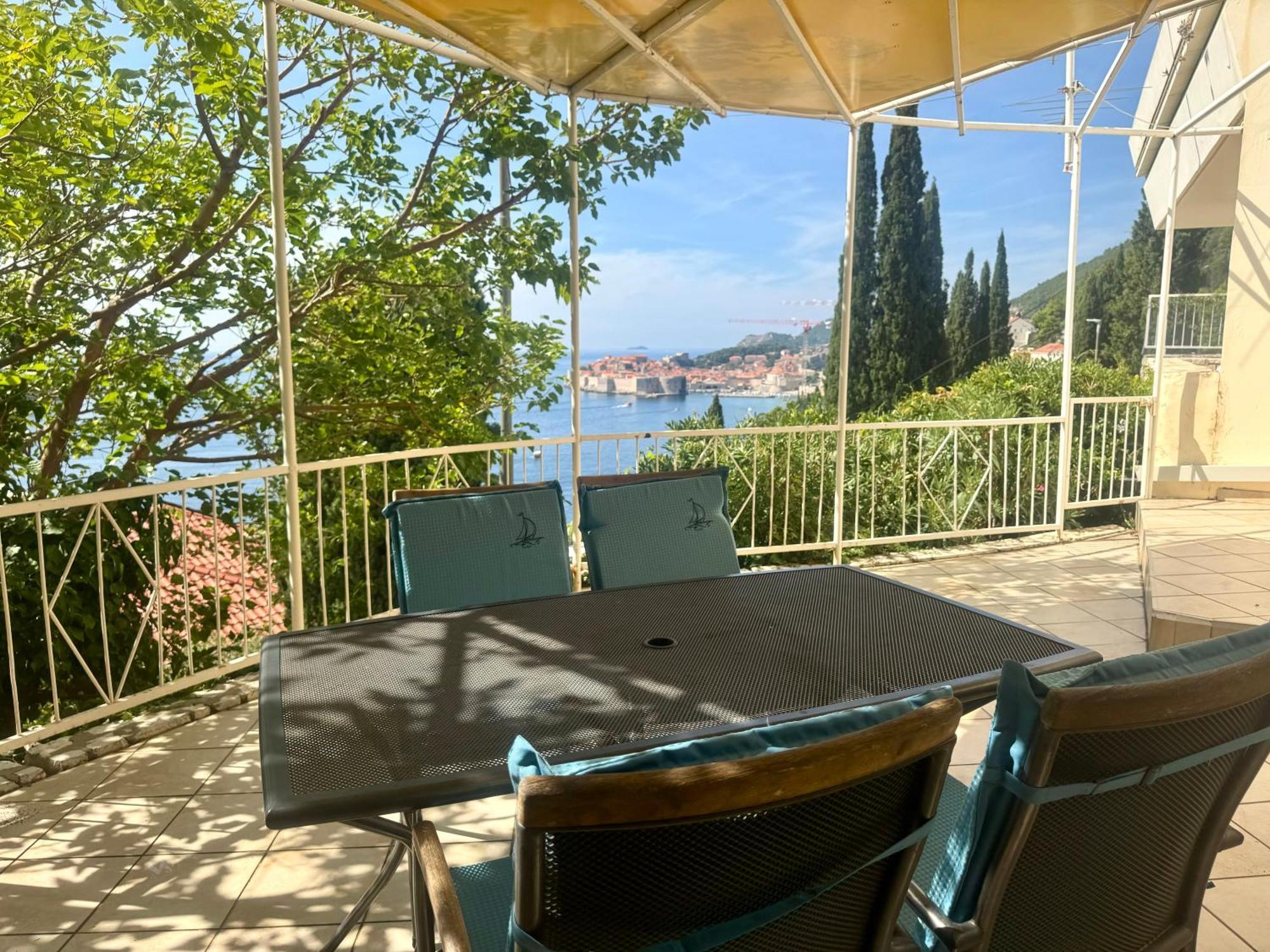 Perfect Sea View Terrace Apartment Zlatni Potok ドゥブロブニク エクステリア 写真