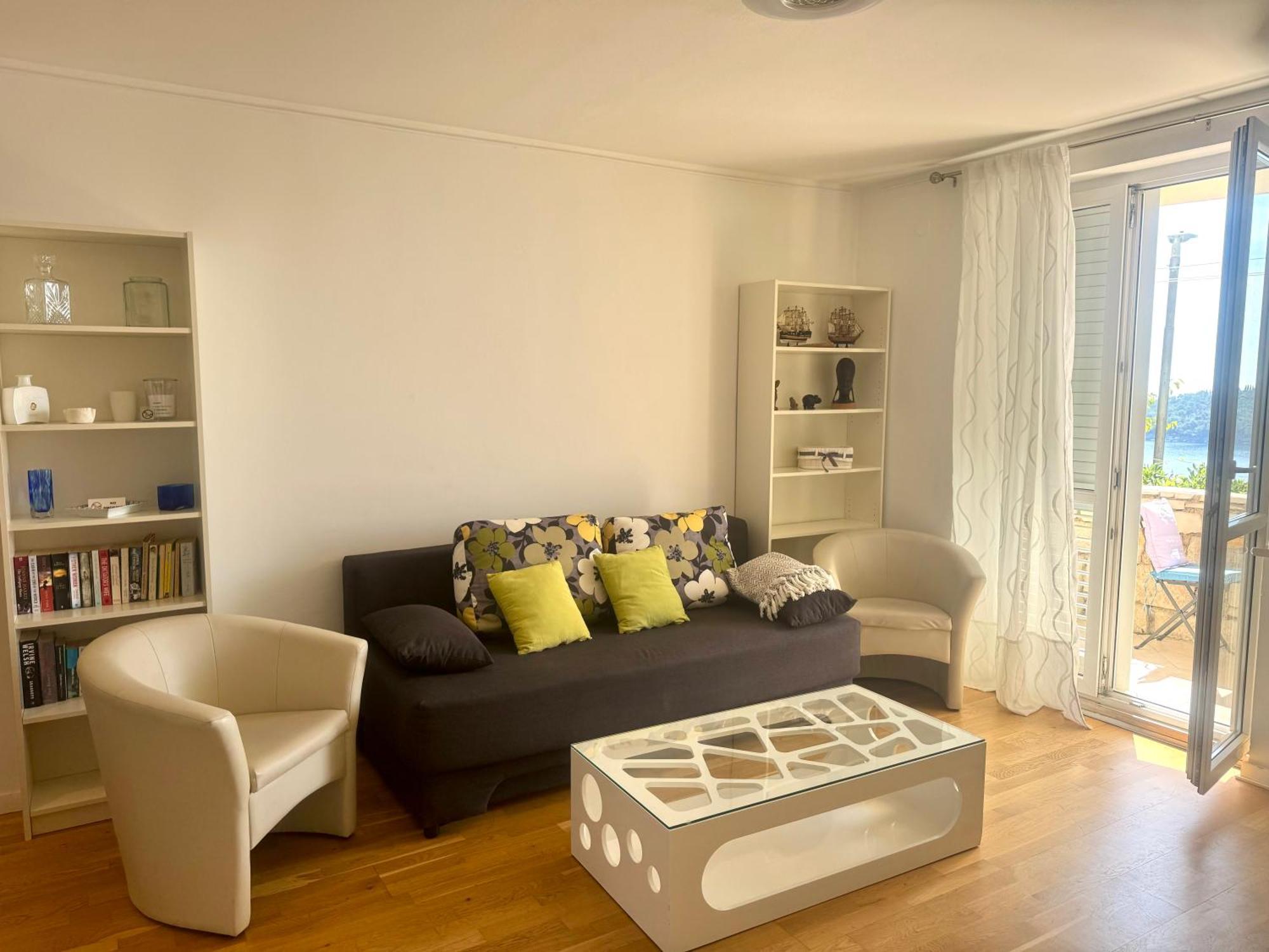 Perfect Sea View Terrace Apartment Zlatni Potok ドゥブロブニク エクステリア 写真