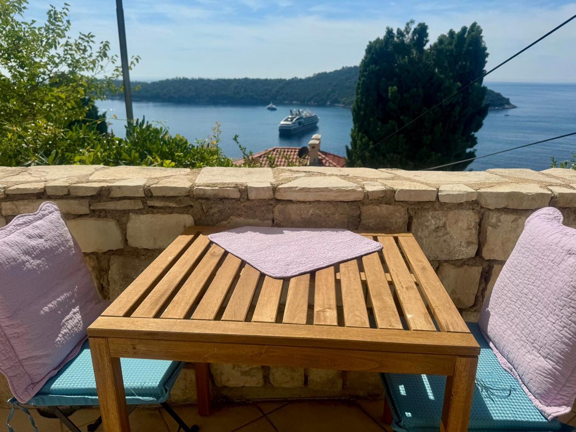 Perfect Sea View Terrace Apartment Zlatni Potok ドゥブロブニク エクステリア 写真